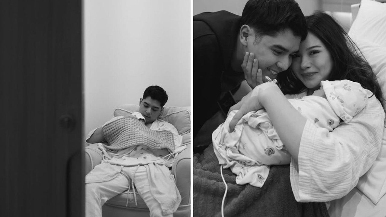 Al Ghazali dan Alyssa Bahagia Sambut Anak Pertama