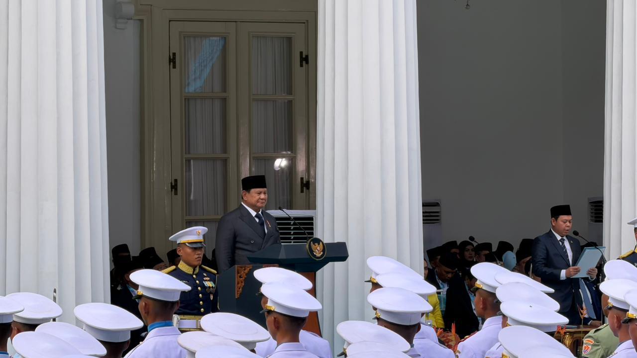 Prabowo Pimpin Upacara Hari Lahir Pancasila 2026