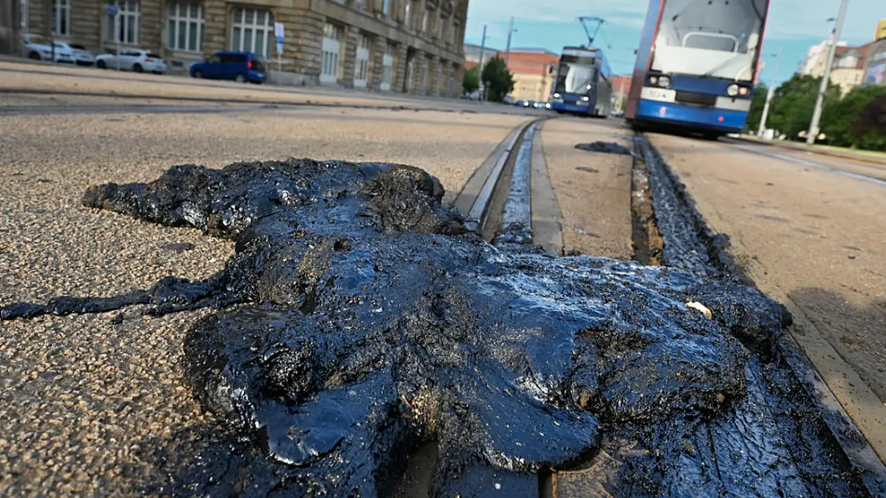 Rekor Panas Jerman: Suhu 41,7°C dan Jalanan Meleleh