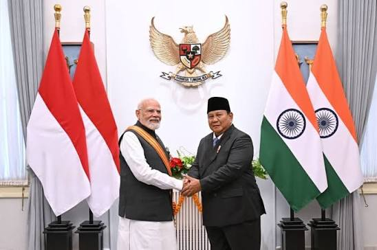 PM India Narendra Modi Terima Bintang RI Adipurna
